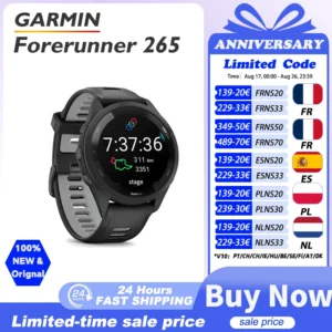 Garmin Forerunner 265 GPS-Laufuhr mit AMOLED