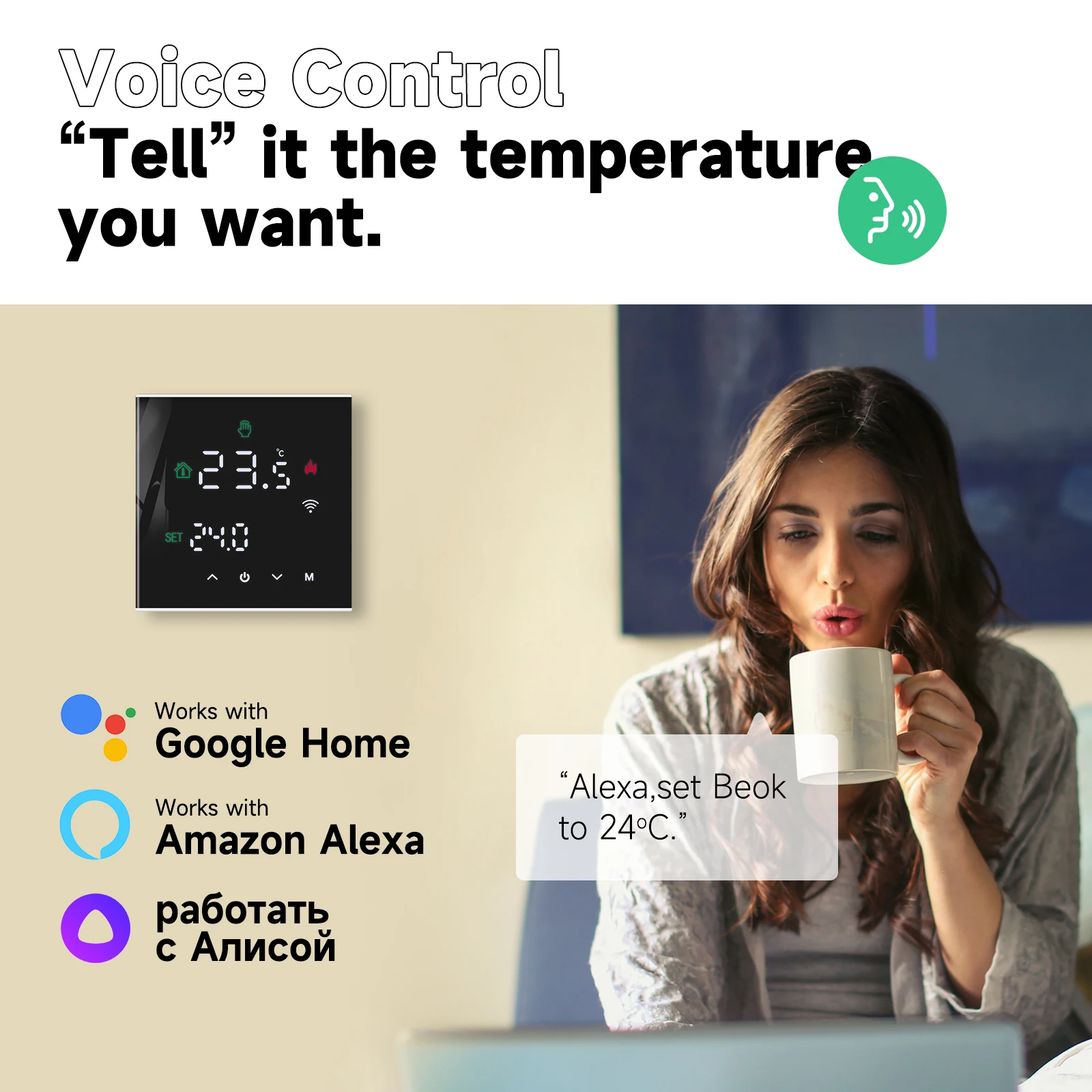 Beok WLAN-Thermostat – Heizung per App steuern - Image 2