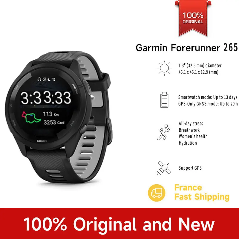 Garmin Forerunner 265 GPS-Laufuhr mit AMOLED – Bild 2