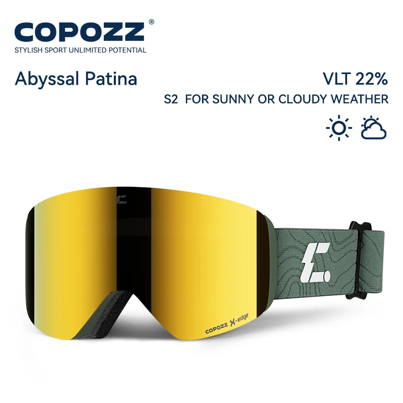 COPOZZ X-edge Skibrille mit magnetischer Scheibe - obrazek 20