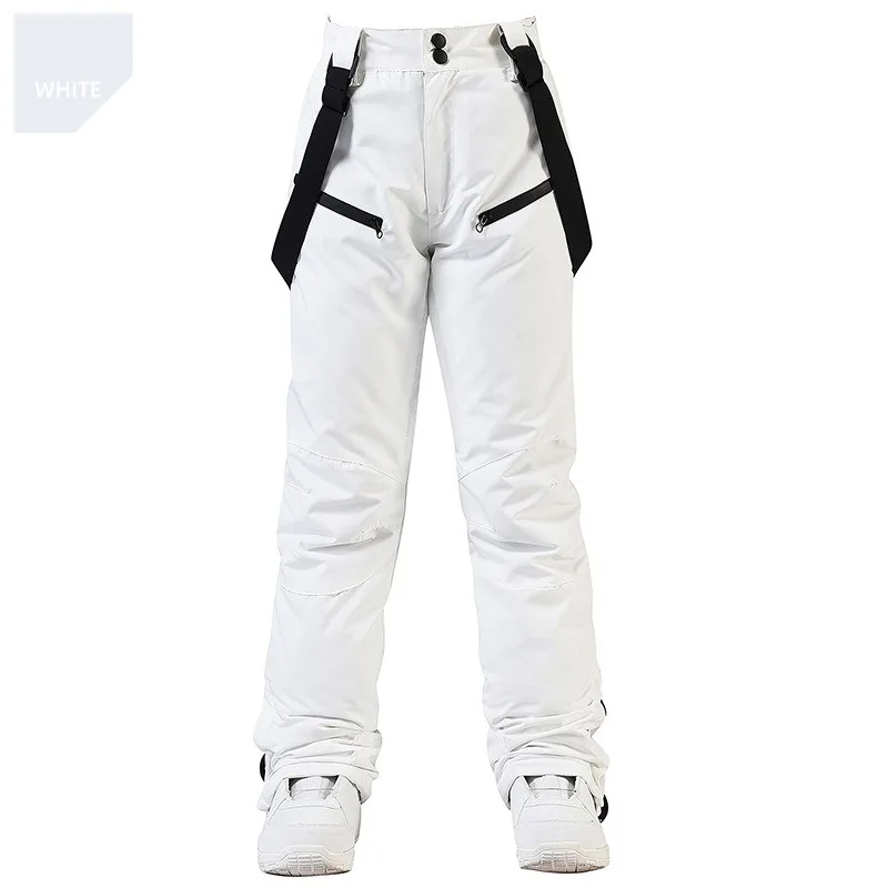 Wasserdichte Skihose mit Trägern – warm auf der Piste - obrazek 7