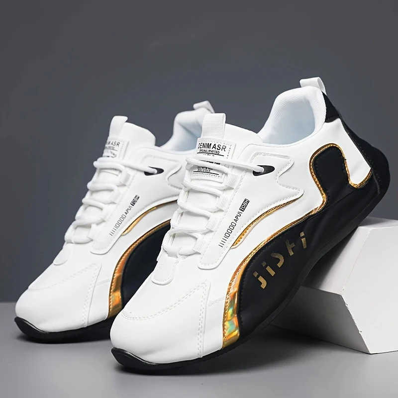 Herren-Sneaker in Lederoptik mit Meshfutter - Image 5
