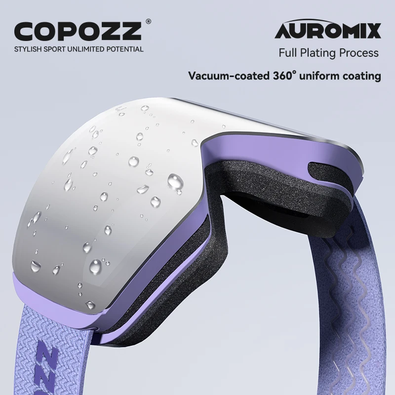 COPOZZ X-edge Skibrille mit magnetischer Scheibe - obrazek 2