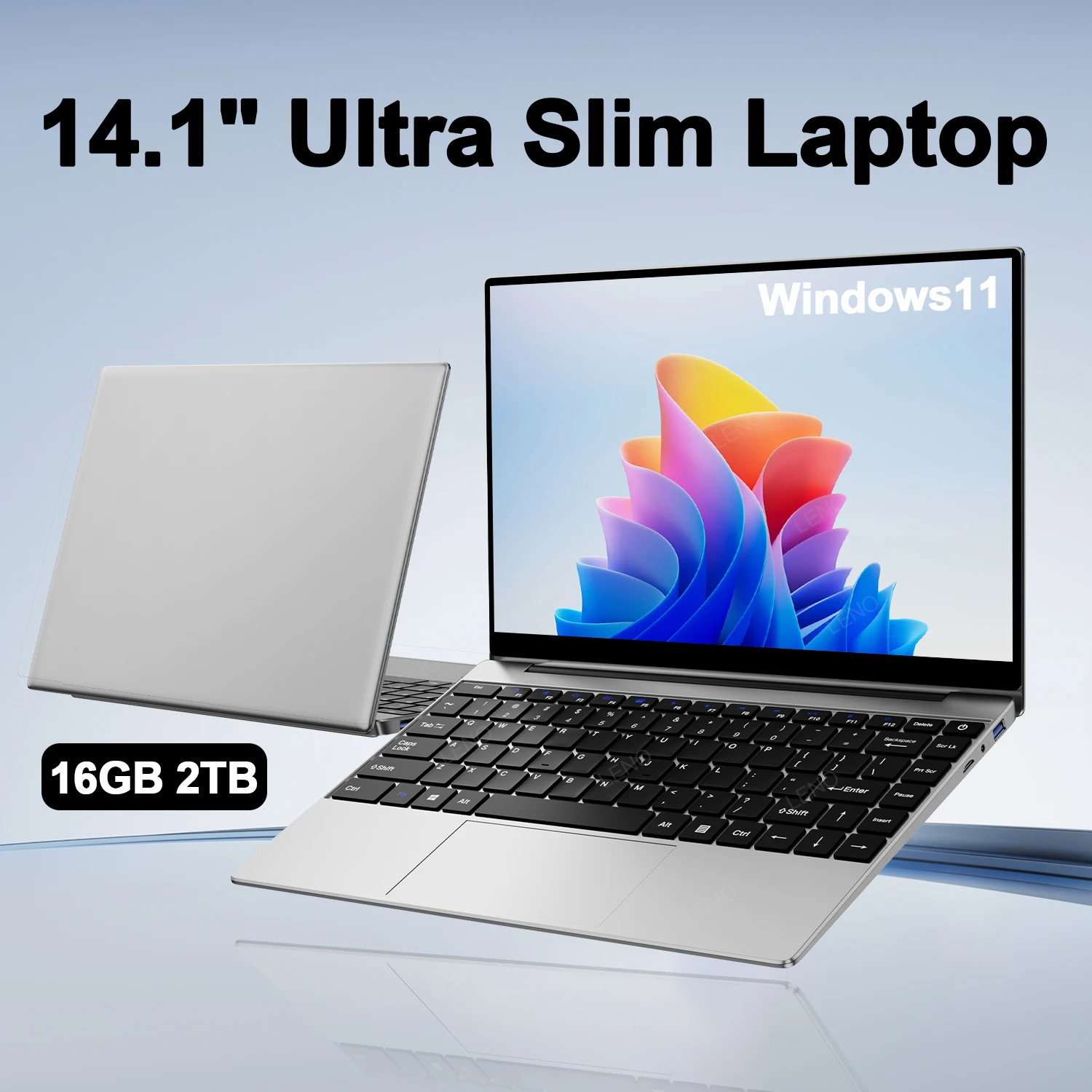 LENO 14,1 Zoll Laptop mit Intel N3700 und 16 GB RAM