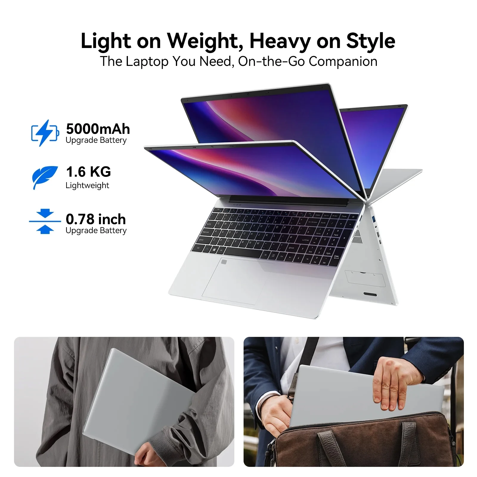 LENO 15,6 Zoll Notebook mit Fingerabdrucksensor – Bild 6