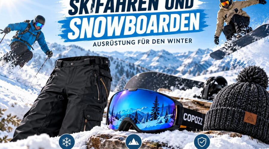 Skifahren und Snowboarden: Ausrüstung für den Winter