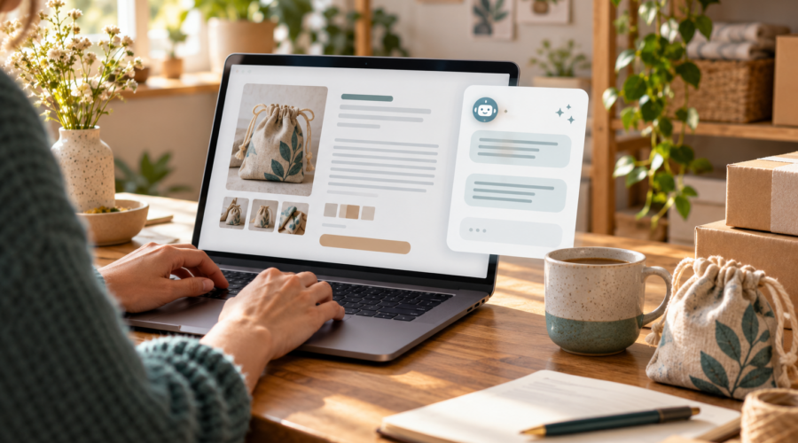 Produktbeschreibungen mit KI erstellen: So unterstützt LinkMarkt Ihren Online-Shop