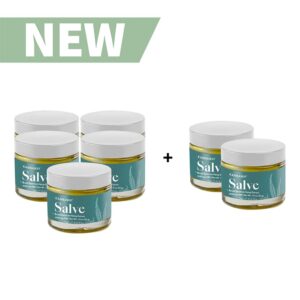 Kannaway Salve Bulk Pack 5+2 – sieben CBD Pflegesalben zur Hautpflege